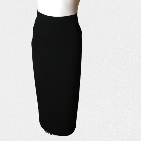 VANESSA GRAY black skirt career woman - Picture 1 of 8